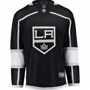 LA Kings Los Angeles Home NHL Hockey SEWN Fanatics Youth Boys Jersey L/XL NEW
